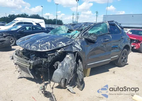 2018 Ford Explorer Xlt из США, поврежденный, VIN 1FM5K7D87JGA97422